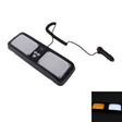 High qulaity DC 12V,9W LED Waterproof Car Sunshade Yellow Light + White Light Warning Lights Strobe Emergency Lights Flashing Light with 12 Kinds Flash Patterns - free shipping - PMC TechLife - Order now!