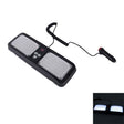 High qulaity DC 12V,9W LED Waterproof Car Sunshade White Light Warning Lights Strobe Emergency Lights Flashing Light with 12 Kinds Flash Patterns - Warning Lights by PMC TechLife | Online Shopping South Africa | PMC TechLife | Buy Now Pay Later Mobicred
