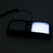 High qulaity DC 12V,9W LED Water-resistant Car Sunshade White Light Warning Lights Strobe Emergency Lights Flashing Light with 12 Kinds Flash Patterns