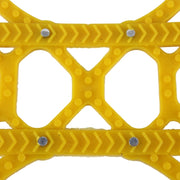 6 PCS Car Snow Tire Anti-skid Chains Yellow Chains For Family Car