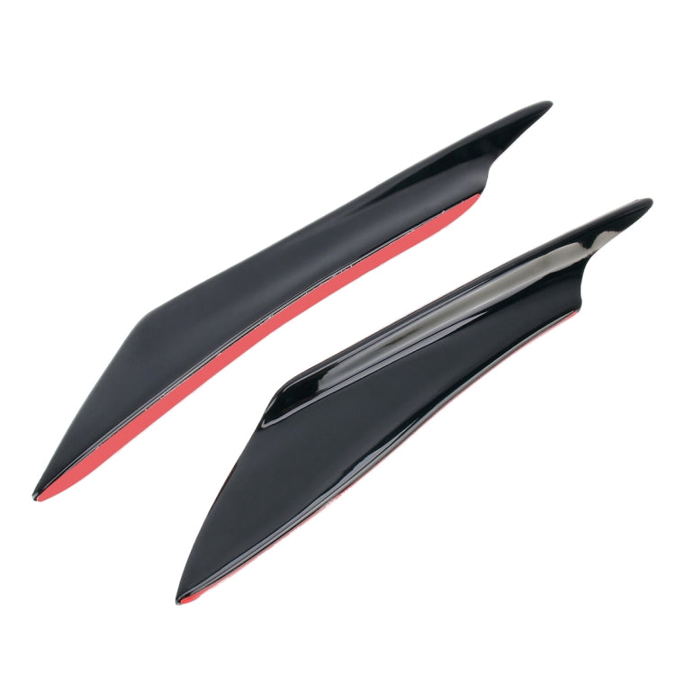 4 PCS Car-Styling Flank Decorative Sticker(Black)