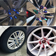20 PCS Wheel Drive Hub Adaptor Car Wheel Nut  Adjustable Decorative Steering Wheel Hub Nut