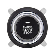 Smart Car Switch Car Engine Start Stop Switch Car Push Start Switch, with RFID Alarm System, Blue Light