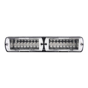 DC 12V 4.2W 16LEDs Crystal Lamp Beads Car Windshield Warning Lamp 18 Flash Patterns(Adjustable)