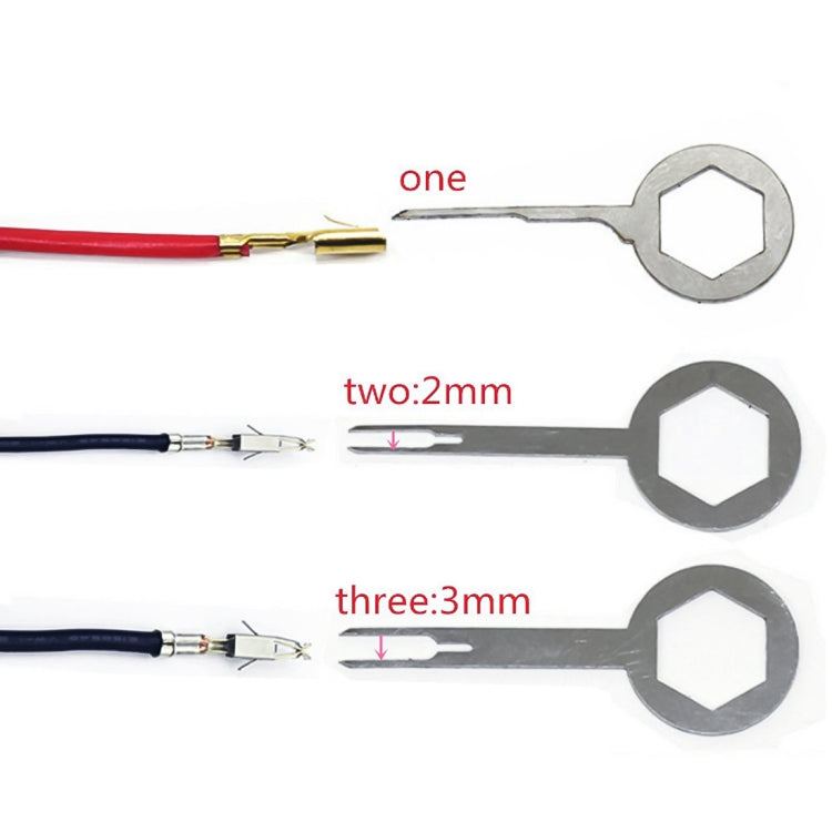 11 PCS Auto Car Plug Circuit Board Wire Harness Terminal Extraction Pick Connector Crimp Pin Back Needle Remove Tool
