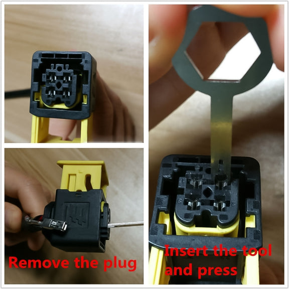 11 PCS Auto Car Plug Circuit Board Wire Harness Terminal Extraction Pick Connector Crimp Pin Back Needle Remove Tool