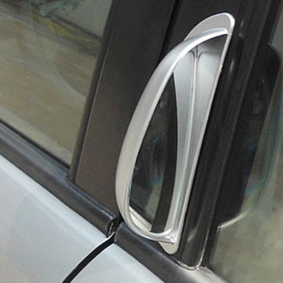 3R-089 Car Blind Spot Rear View Wide Angle Mirror, Left(Silver)