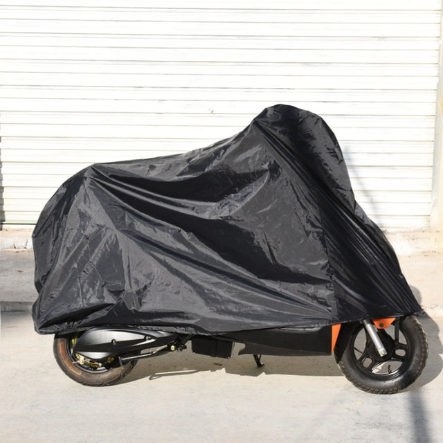 190T Polyester Taffeta All Season Water-resistant Sun Motorcycle Mountain Bike Cover Dust & Anti-UV Outdoor Camouflage Bicycle Protector, Size: L