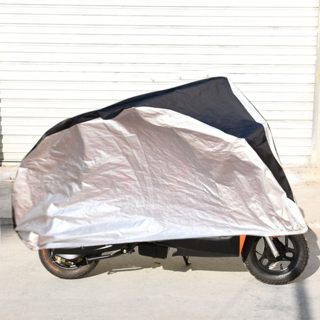 190T Polyester Taffeta All Season Water-resistant Sun Motorcycle Mountain Bike Cover Dust & Anti-UV Outdoor Camouflage Bicycle Protector, Size: XL