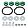 4 PCS Car Modified Screw Gaskets Bodywork Stainless Steel Gasket Bolts, Diameter: 24mm(Green) - Nuts & Bolts by PMC TechLife | Online Shopping South Africa | PMC TechLife | Buy Now Pay Later Mobicred