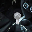 Universal Car Gear Shift Knob Modified Car Gear Shift Knob Auto Transmission Shift Lever Knob Carbon Lead Gear Knobs  with Three Rubber Covers - Shift Knob by PMC TechLife | Online Shopping South Africa | PMC TechLife | Buy Now Pay Later Mobicred