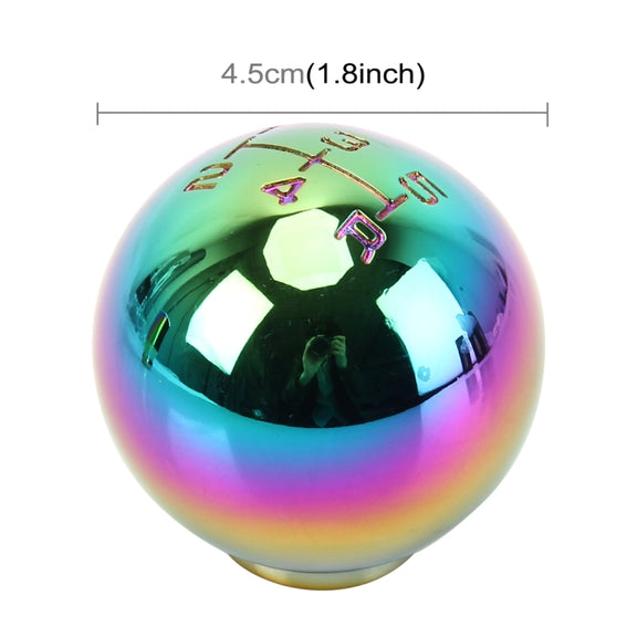 Universal Ball Shape Car Gear Shift Knob Modified Car Gear Shift Knob 5 Speed Manual Auto Transmission Shift Lever Knob Colorful Gear Knobs