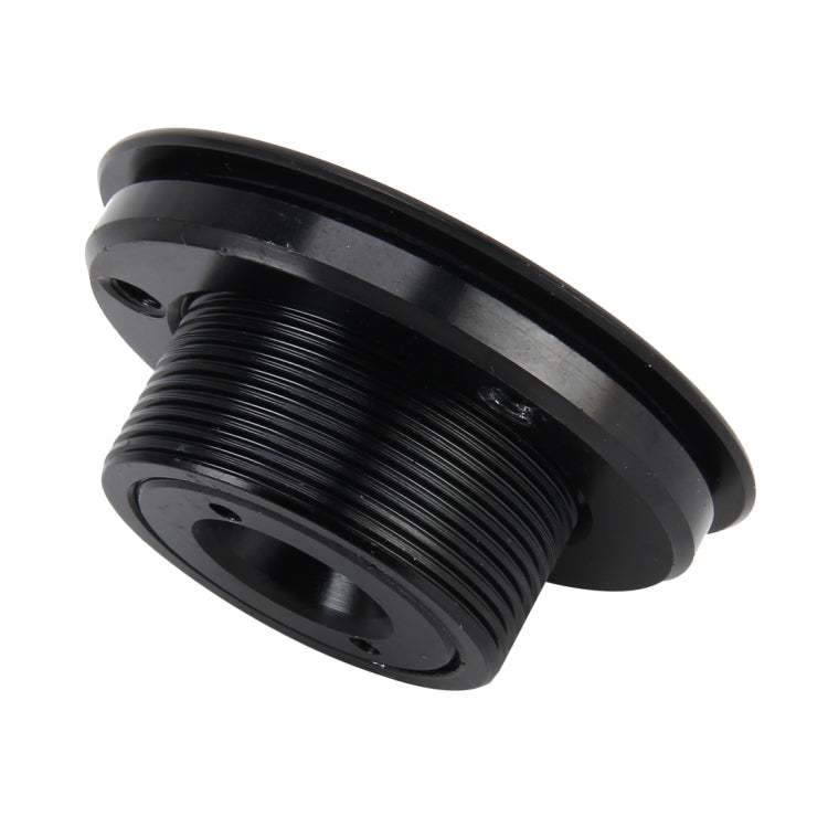2 PCS Racing Car Cover Lock Aluminum Alloy Car Modification Oil Cap Modified Engine Cover Lock Racing Front Cover Lock(Black)