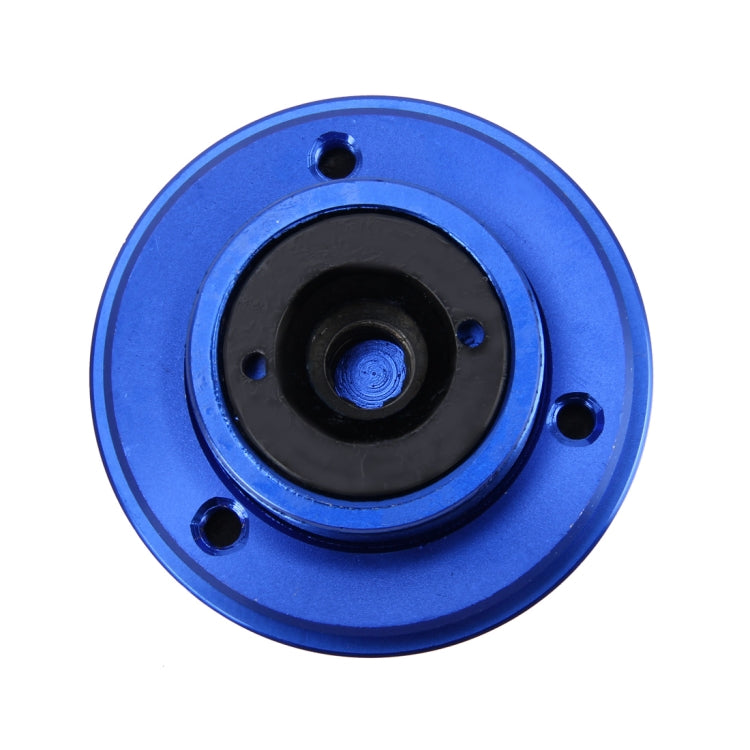2 PCS Racing Car Cover Lock Aluminum Alloy Car Modification Oil Cap Modified Engine Cover Lock Racing Front Cover Lock(Blue)
