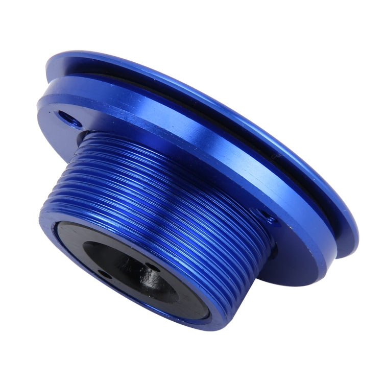2 PCS Racing Car Cover Lock Aluminum Alloy Car Modification Oil Cap Modified Engine Cover Lock Racing Front Cover Lock(Blue)