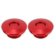 2 PCS Racing Car Cover Lock Aluminum Alloy Car Modification Oil Cap Modified Engine Cover Lock Racing Front Cover Lock(Red) - Locks & Hasps by PMC TechLife | Online Shopping South Africa | PMC TechLife | Buy Now Pay Later Mobicred