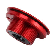 2 PCS Racing Car Cover Lock Aluminum Alloy Car Modification Oil Cap Modified Engine Cover Lock Racing Front Cover Lock(Red)