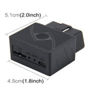 OBD GPS Vehicle Positioning Device(GPS+2G GSM+SMS / GPRS) Quad-band System Supports Electronic Fence & Location Inquiry Through SMS