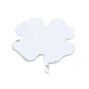 Four Leaf Clover Herb Luck Symbol Badge Emblem Labeling Sticker Styling Car Dashboard  Decoration, Size: 7.5*6cm