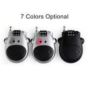 JASIT Portable Multifunction Cute Cow Travel Luggage Password Lock