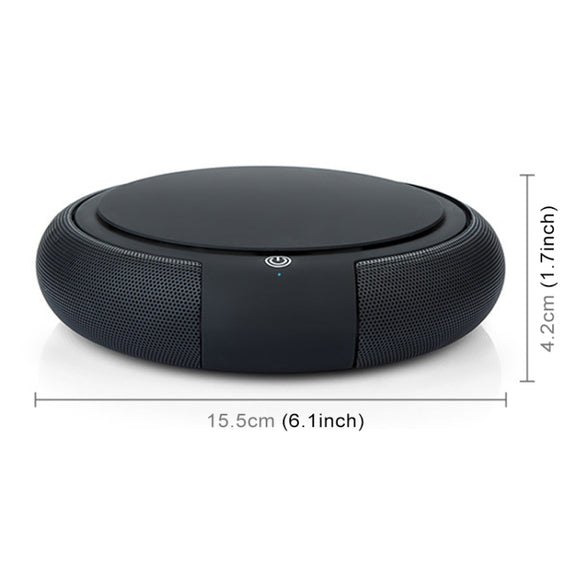 CARZOR Z1 2W USB Car Air Purifier Negative Ions Air Cleaner(Black)