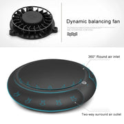 CARZOR Z1 2W USB Car Air Purifier Negative Ions Air Cleaner(Black)