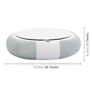 CARZOR Z1 2W USB Car Air Purifier Negative Ions Air Cleaner(White)