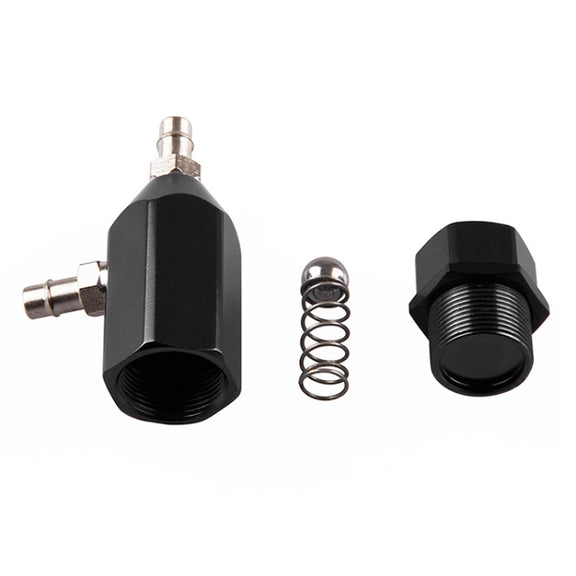 Universal 30 PSI Aluminum Manual Closed-Loop Turbo Boost Controller Kit(Black)