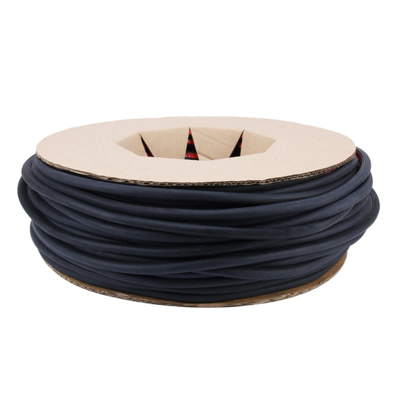 Small D-shaped Car Noise Reduction Sealing Strip with Sticker, Length: 100m