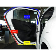 Small D-shaped Car Noise Reduction Sealing Strip with Sticker, Length: 100m