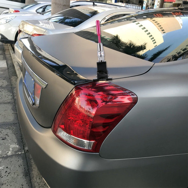 PS-401 Modified Car Antenna Aerial, Size: 24.5cm x 7.3cm (Red)