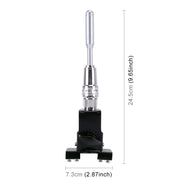 PS-401 Modified Car Antenna Aerial, Size: 24.5cm x 7.3cm (Silver)