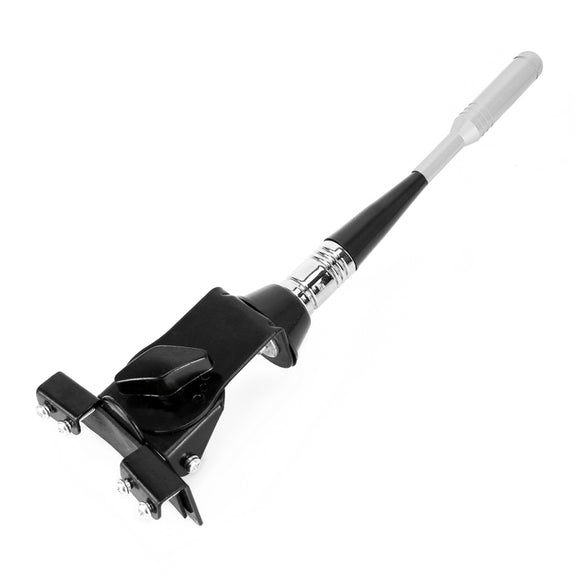 PS-404 Modified Car Antenna Aerial, Size: 27.8cm x 7.2cm (Silver)