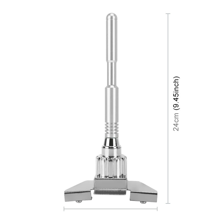 PS-409 Modified Car Antenna Aerial, Size: 24.0cm x 11.5cm(Silver)