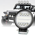 2 PCS 4 inch 15W Spot / Flood Light White Light Round-Shaped Waterproof Car SUV Work Lights Spotlight LED Bulbs, DC 9-30V - Work Lights by PMC TechLife | Online Shopping South Africa | PMC TechLife | Buy Now Pay Later Mobicred