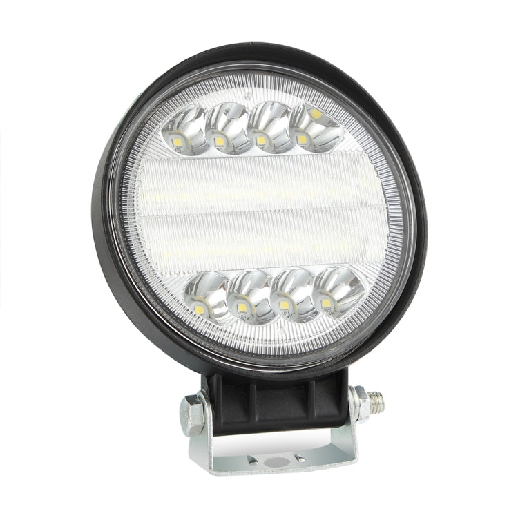 2 PCS 4 inch 15W Spot / Flood Light White Light Round-Shaped Water-resistant Car SUV Work Lights Spotlight LED Bulbs, DC 9-30V
