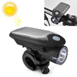 3W 240LM USB Solar Energy Motorcycle / Bicycle Front Light (Black) - Headlights by PMC TechLife | Online Shopping South Africa | PMC TechLife | Buy Now Pay Later Mobicred