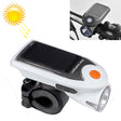 3W 240LM USB Solar Energy Motorcycle / Bicycle Front Light (White) - Headlights by PMC TechLife | Online Shopping South Africa | PMC TechLife | Buy Now Pay Later Mobicred