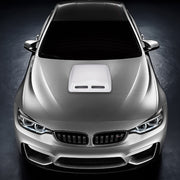 PS-5034 Vehicle Car Body Sticker Car Decorative Sticker (White)