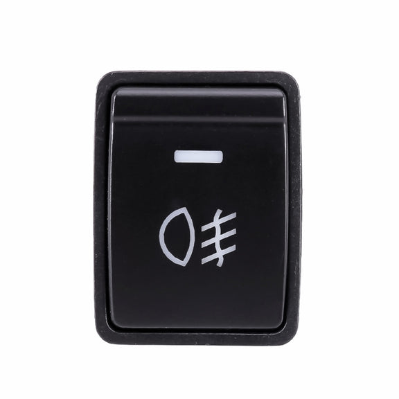 Car Fog Light 5 Pin On-Off Button Switch for Nissan Sylphy(Green Light)
