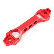 Universal Car Short Arch Stainless Steel Battery Tie Down Clamp Bracket, Size: 18.2 x 4.5 x 2cm (Red)