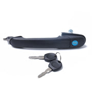 Car Front Door handle 6N0837207C, 66N0837207D + 2 Keys for Volkswagen Polo