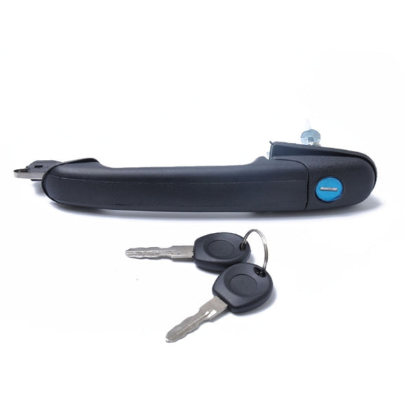 Car Front Door handle 6N0837207C, 66N0837207D + 2 Keys for Volkswagen Polo