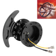 Car Tilt Racing Steering Wheel Quick Release Hub Kit Adapter Body Removable Snap Off Boss Kit(Black) - Other Tools by PMC TechLife | Online Shopping South Africa | PMC TechLife | Buy Now Pay Later Mobicred