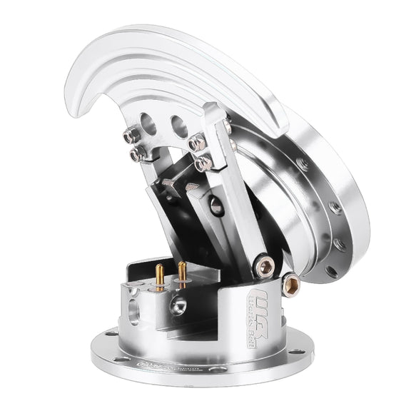 Car Tilt Racing Steering Wheel Quick Release Hub Kit Adapter Body Removable Snap Off Boss Kit(Silver)