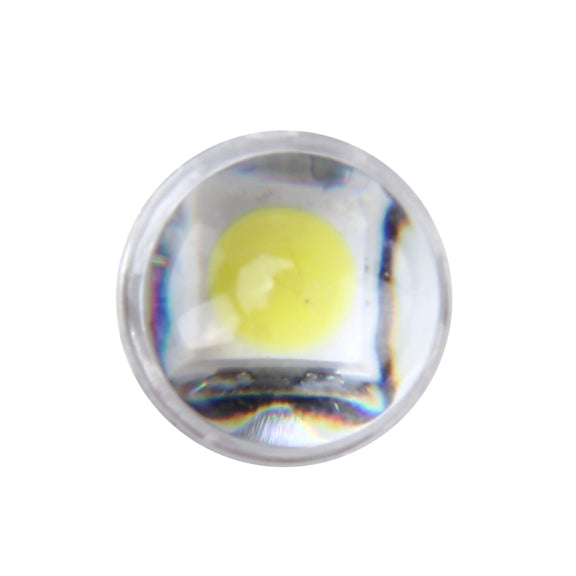 10 PCS T10 1W 50LM Car Clearance Light with SMD-3030 Lamp, DC 12V(Blue Light)