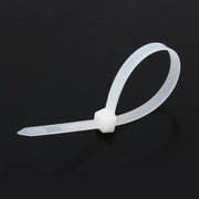100pcs /Pack 8mm*200mm Nylon Cable Ties(White)