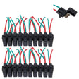 20 PCS Removable Car Blade Fuse Box Holder - Fuse by PMC TechLife | Online Shopping South Africa | PMC TechLife | Buy Now Pay Later Mobicred