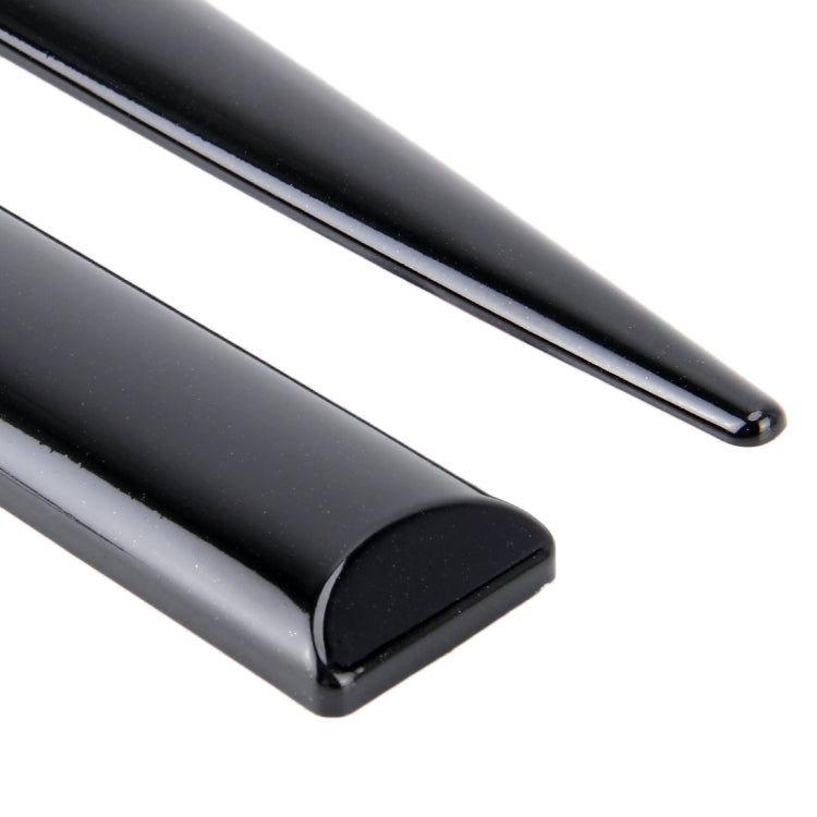 4 PCS Car Auto Door Side Edge Metal Anti-scratch Body Guard Protection Strip Sticker(Black)