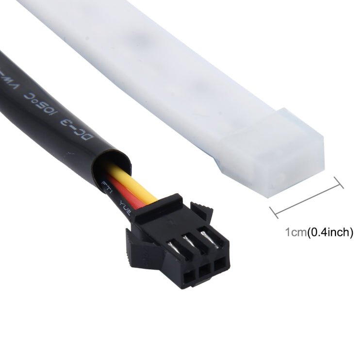 1.2m Car Auto Water-resistant Universal Four Color Rear Flowing Light Tail Box Lights with Tail Light Controller, Ice Blue Light Driving Light, White Light Reversing Light, Red Light Brake Light, Yellow Light Turn Signal Light, LED Lamp Strip Tail Decoration